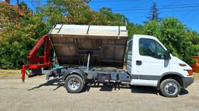 Iveco 35c13 Свалям кран , 3 странен самосвал!, снимка 1