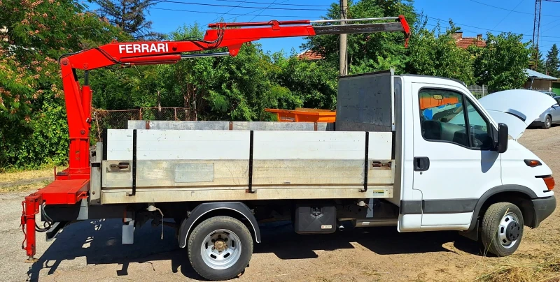Iveco 35c13 Свалям кран , 3 странен самосвал!, снимка 3 - Бусове и автобуси - 51350969