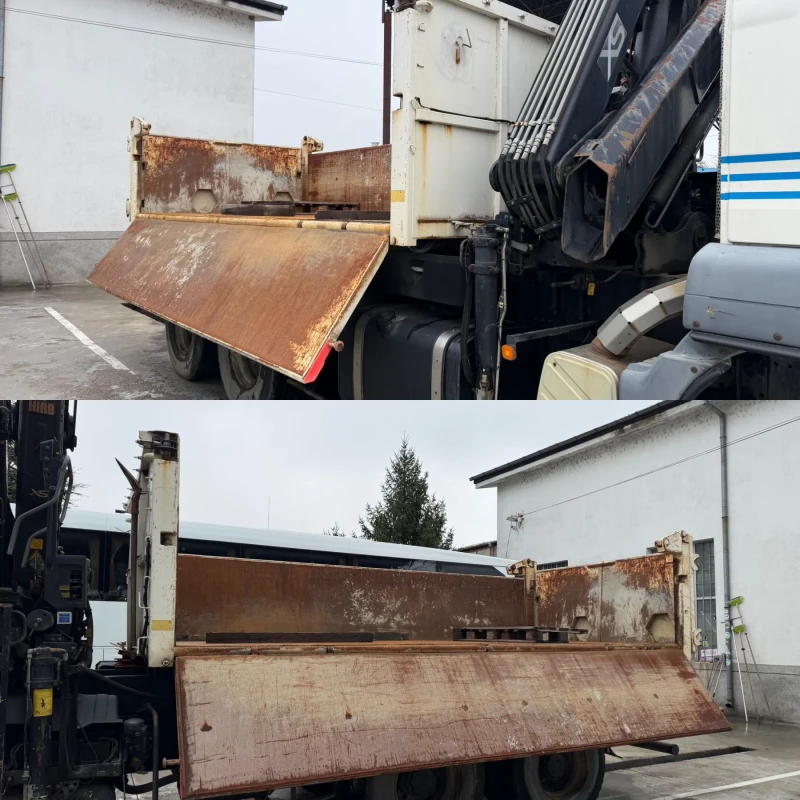 Man Tga 33.360 КРАН HAIB 122 E-2 HIPRO 8, 20метра, снимка 12 - Камиони - 50399772