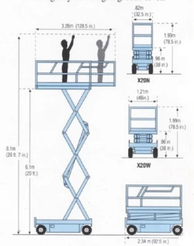 Автовишка Друга марка Up Right SL 20, снимка 16