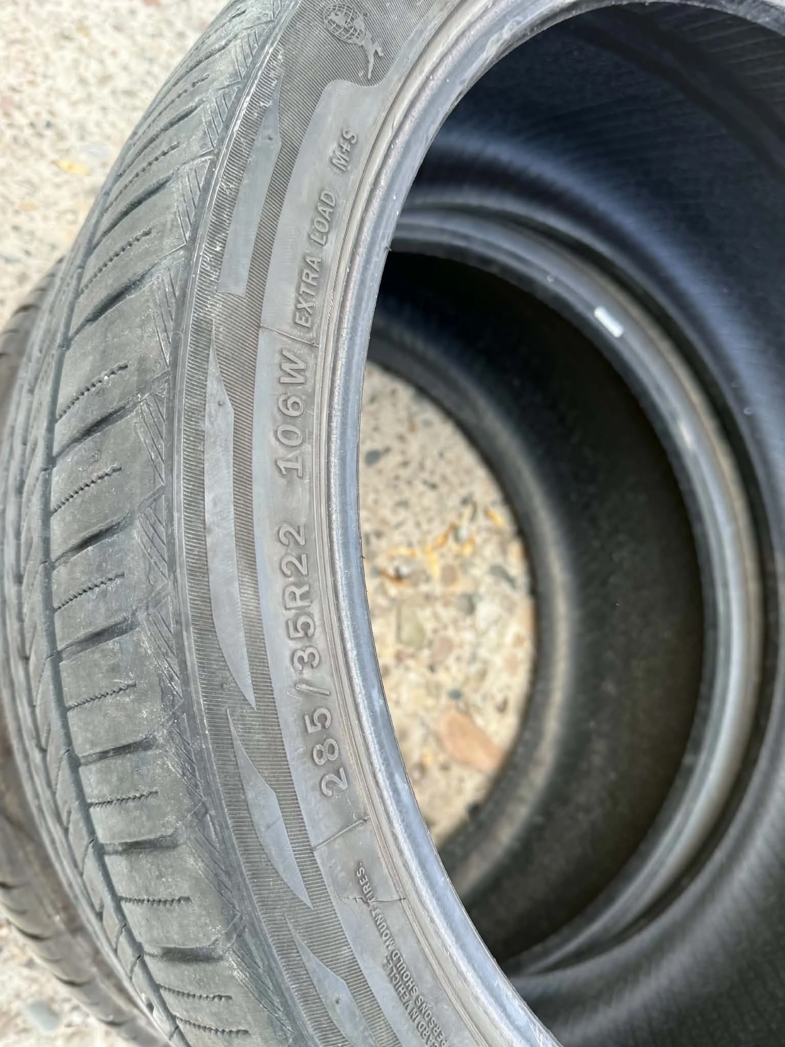 Гуми Летни 285/35R22, снимка 4 - Гуми и джанти - 56214052