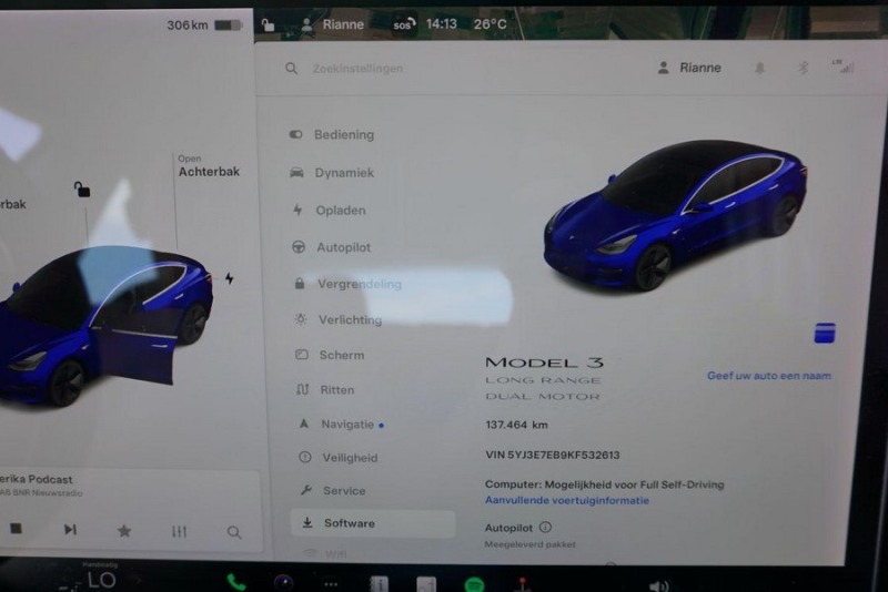 Tesla Model 3 Long Range 4x4 Гаранция, снимка 10 - Автомобили и джипове - 46392145