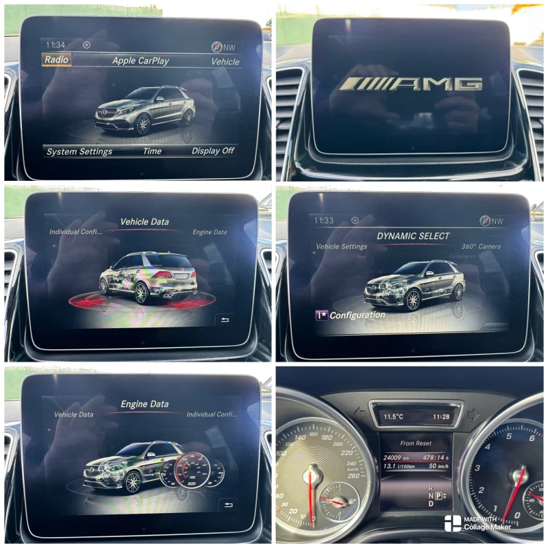 Mercedes-Benz GLE 400 Mercedes-Benz GLE 400 AMG-Night 9G 120000км Cam360, снимка 15 - Автомобили и джипове - 51403252