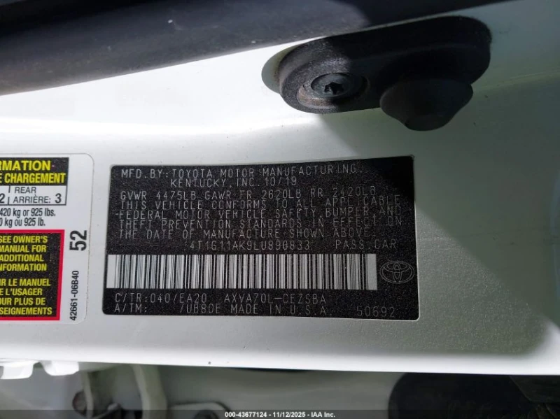 Toyota Camry 2.5l Se, снимка 9 - Автомобили и джипове - 53397421