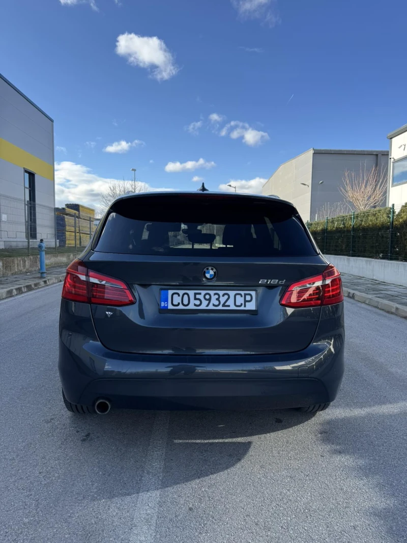 BMW 2 Active Tourer 218 D, Euro 6, 2017г. ТОП СЪСТОЯНИЕ!, снимка 4 - Автомобили и джипове - 53442636