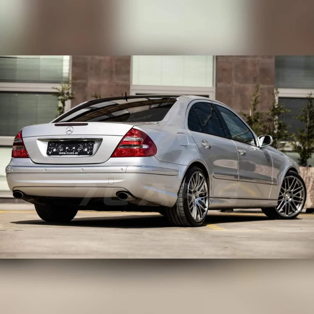 Mercedes-Benz E 500 306 к.с. V8 AMG PACK с чисто нова ГАЗ - изображение 5