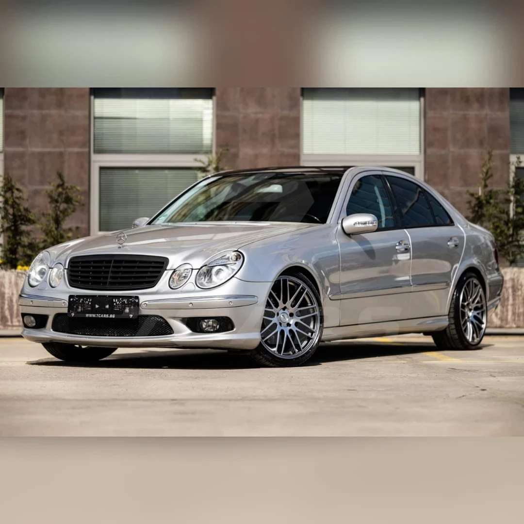 Mercedes-Benz E 500 306 к.с. V8 AMG PACK с чисто нова ГАЗ - изображение 3