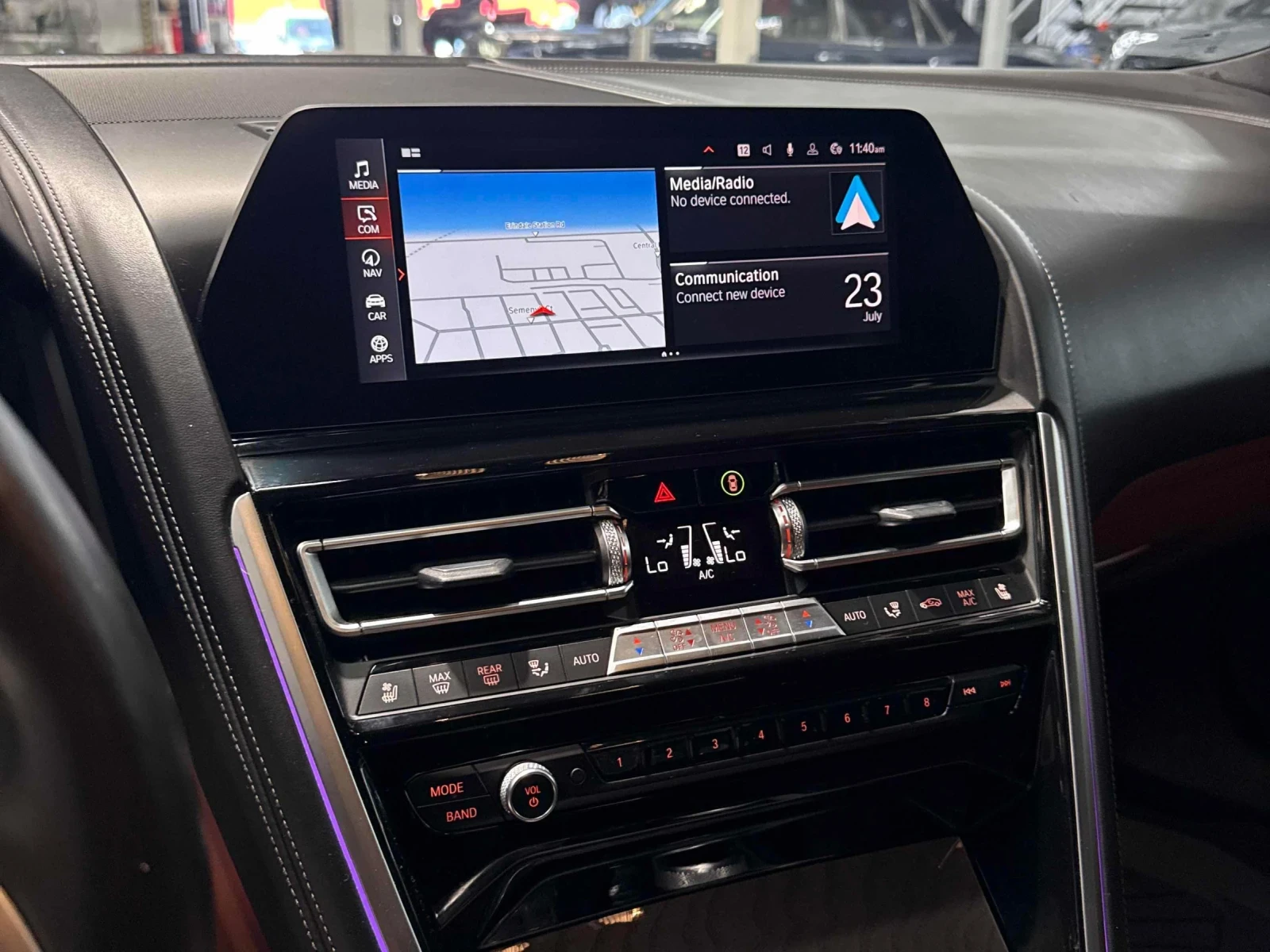 BMW 850 M-pack* 360* Laser* Dist* HUD* �������* �����* H&K | Mobile.bg � ����������� 8