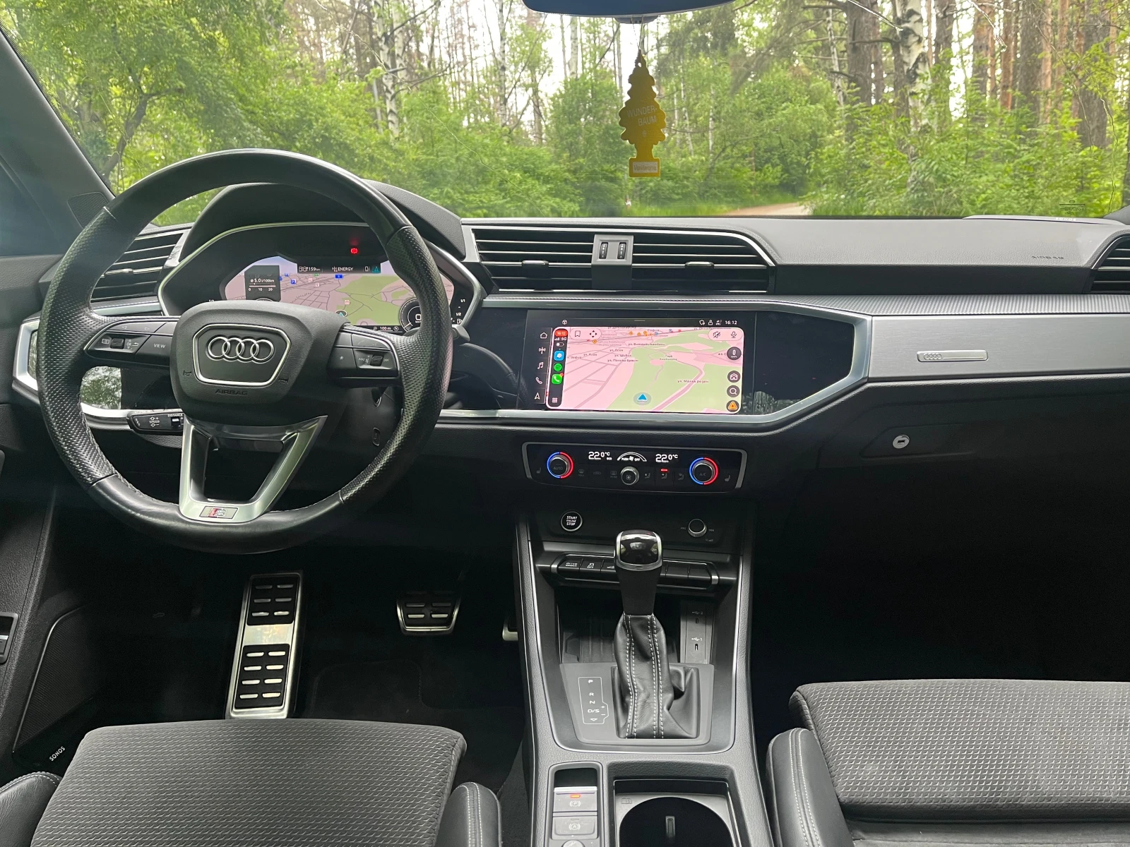 Audi Q3 Sportback 3xSline 45 TFSIe FULL, снимка 13 - Автомобили и джипове - 54486568