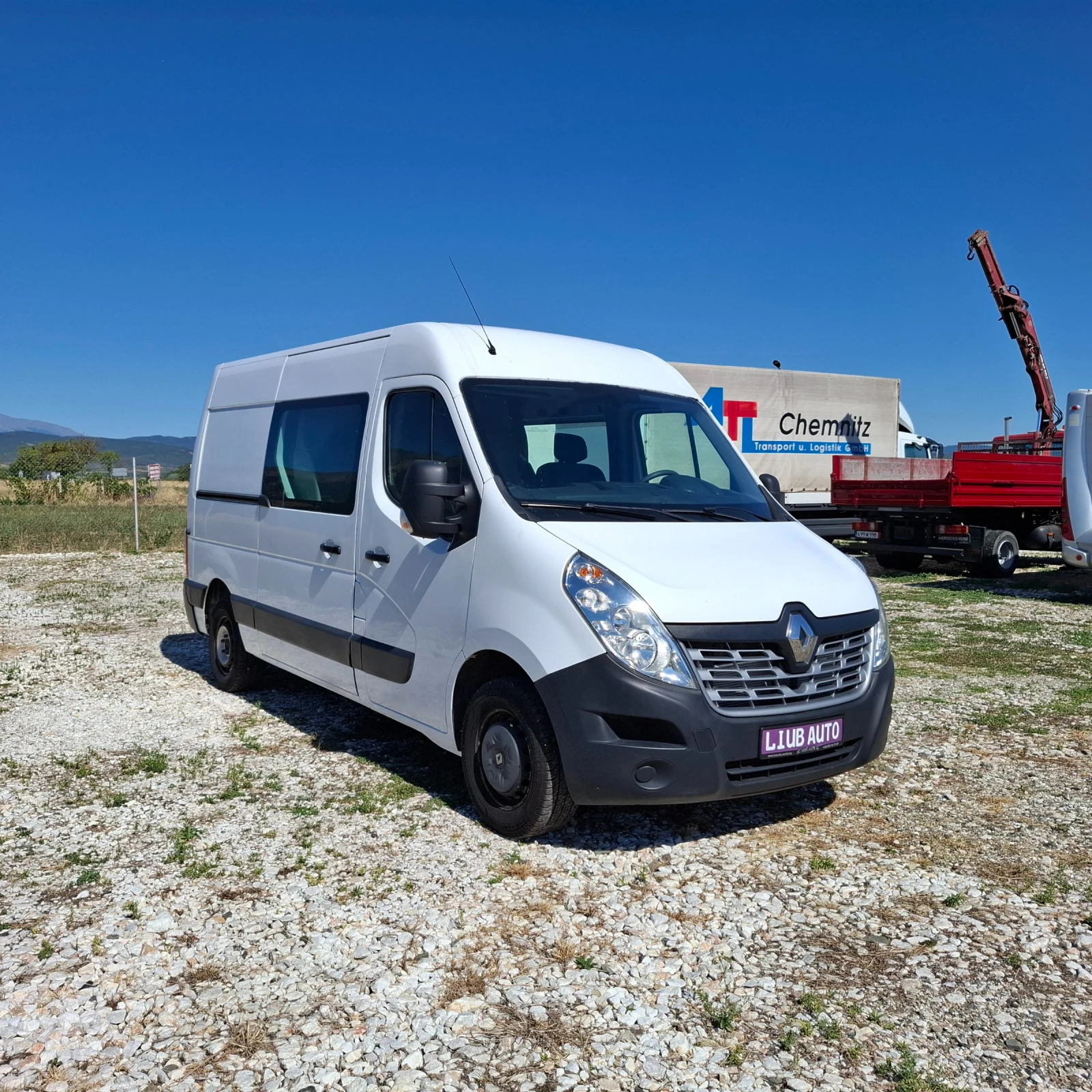 Renault Master EURO 6  КЛИМАТИК 7 МЕСТЕН  - изображение 3
