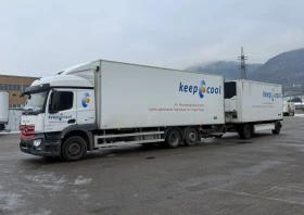 Mercedes-Benz Actros 2543* ХЛАДИЛЕН* КОМПОЗИЦИЯ* ШВЕЙЦАРИЯ* 