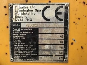 Други специализирани машини Друга Дъмпер Thwaites 6T - 6000кг., снимка 17
