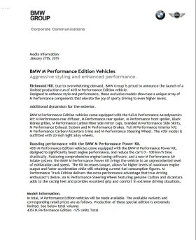 BMW 435 OEM ZHP M Performance Package ll , снимка 17