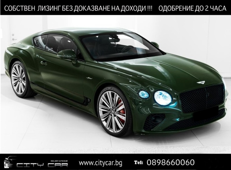 Bentley Continental gt SPEED/ MULLINER/ NAIM/ BLACKLINE/ TOURING/ , снимка 1 - Автомобили и джипове - 43570888