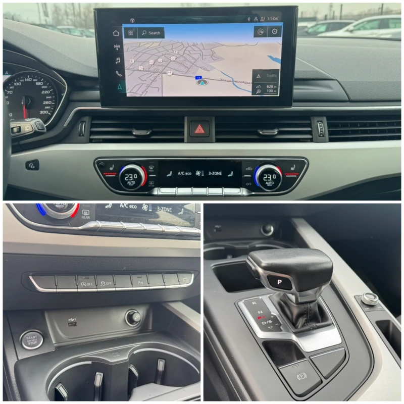 Audi A4 2.0TDI-FACELIFT-S LINE-LED-BLIND SPOT-ПОДГРЕВ, снимка 13 - Автомобили и джипове - 48603257