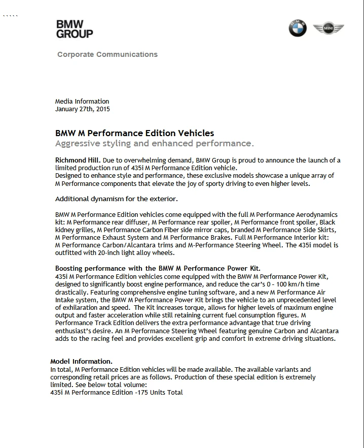 BMW 435 OEM ZHP M Performance Package ll , снимка 17 - Автомобили и джипове - 52916622