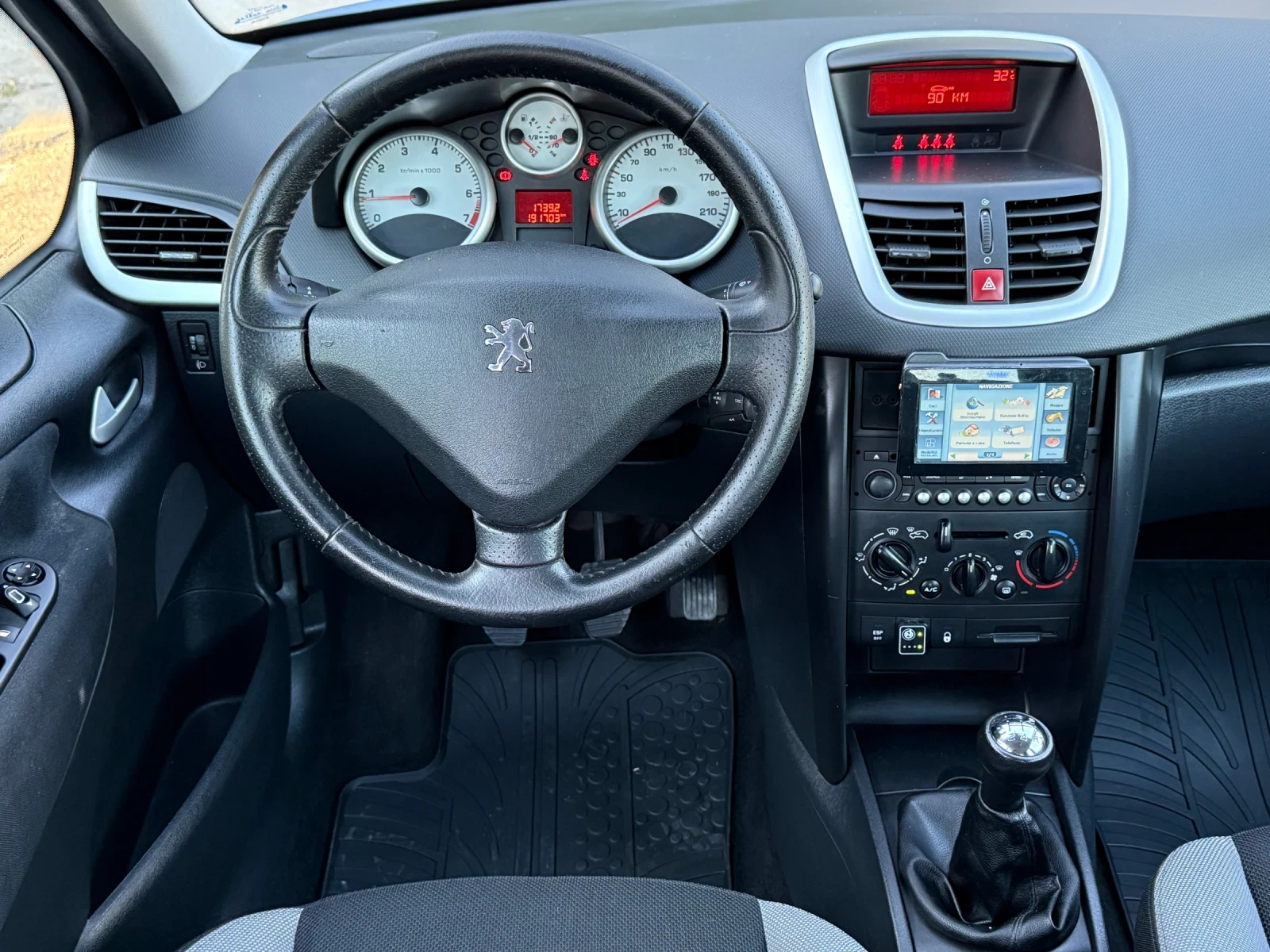 Peugeot 207 1.4i * ГАЗ* * Климатик* * Италия*  - изображение 10