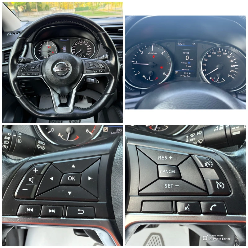 Nissan Qashqai 1.5 AVTOMAT LED, снимка 13 - Автомобили и джипове - 51588621