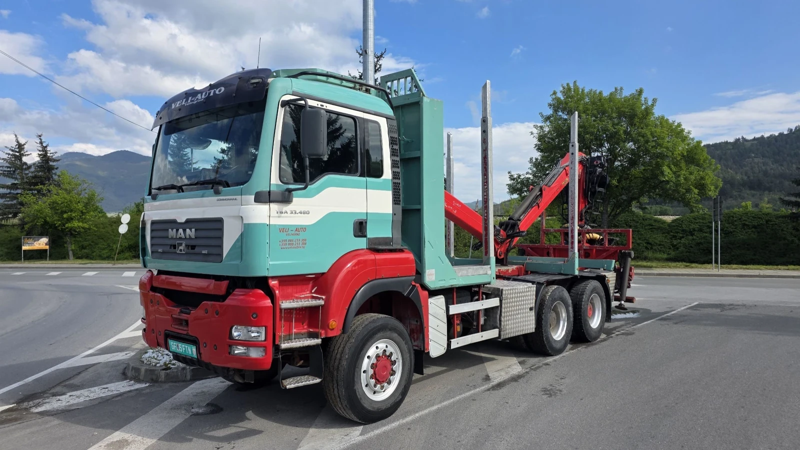 Man Tga 33 480 EURO 3 6X6