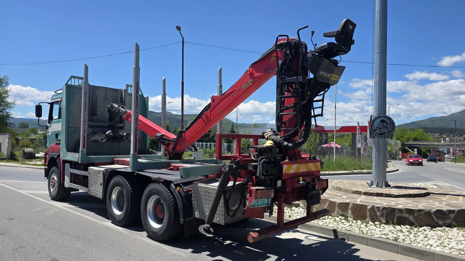 Man Tga 33 480 EURO 3 6X6, снимка 3 - Камиони - 54551997