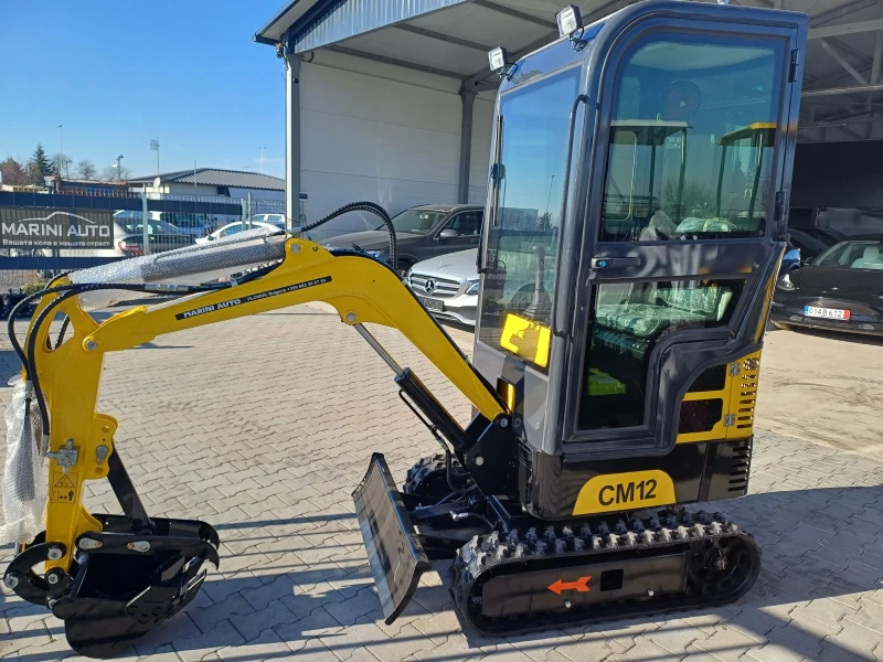 Багер Kubota 1.2т* * 1200кг.* с кабина* чисто нови, снимка 1 - Индустриална техника - 48773644