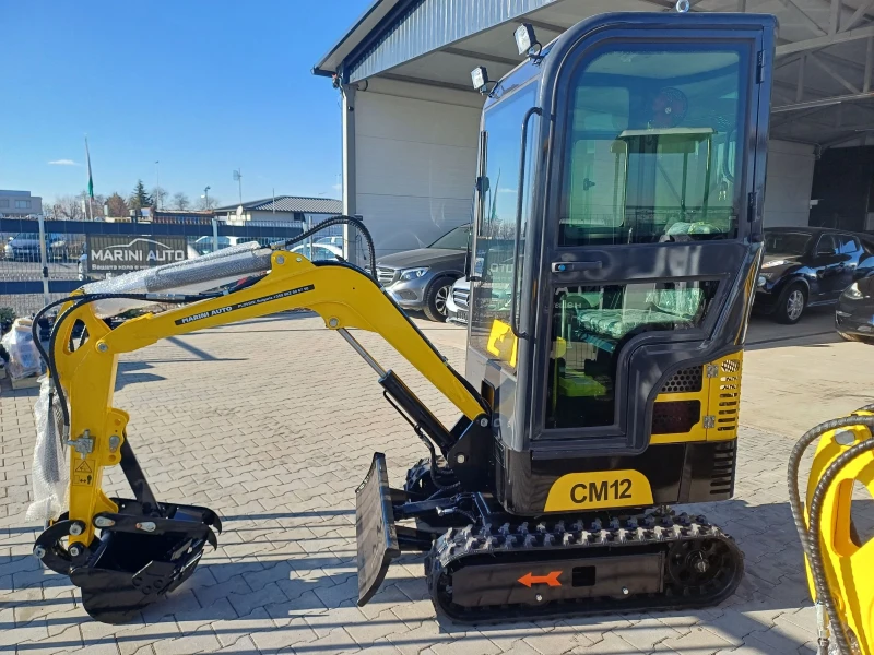 Багер Kubota 1.2т* * 1200кг.* с кабина* чисто нови, снимка 2 - Индустриална техника - 48773644