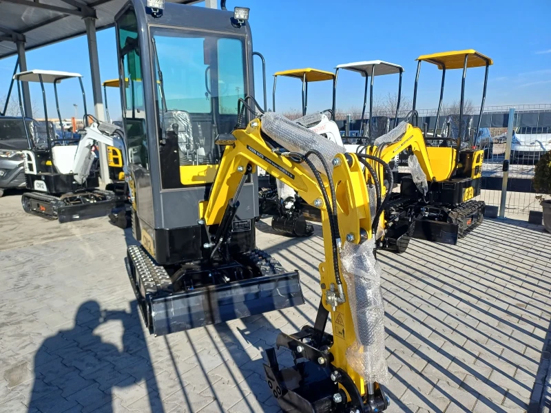 Багер Kubota 1.2т* * 1200кг.* с кабина* чисто нови, снимка 10 - Индустриална техника - 48773644