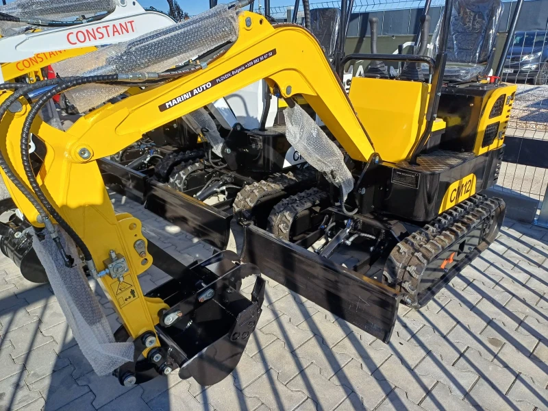 Багер Kubota 1.2т* * 1200кг.* с кабина* чисто нови, снимка 8 - Индустриална техника - 48773644