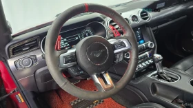Ford Mustang COUPE* ECO BOOST* КОЖА* ПОДГРЕВ* ОБДУХВ* НАВИ* КАМ, снимка 13