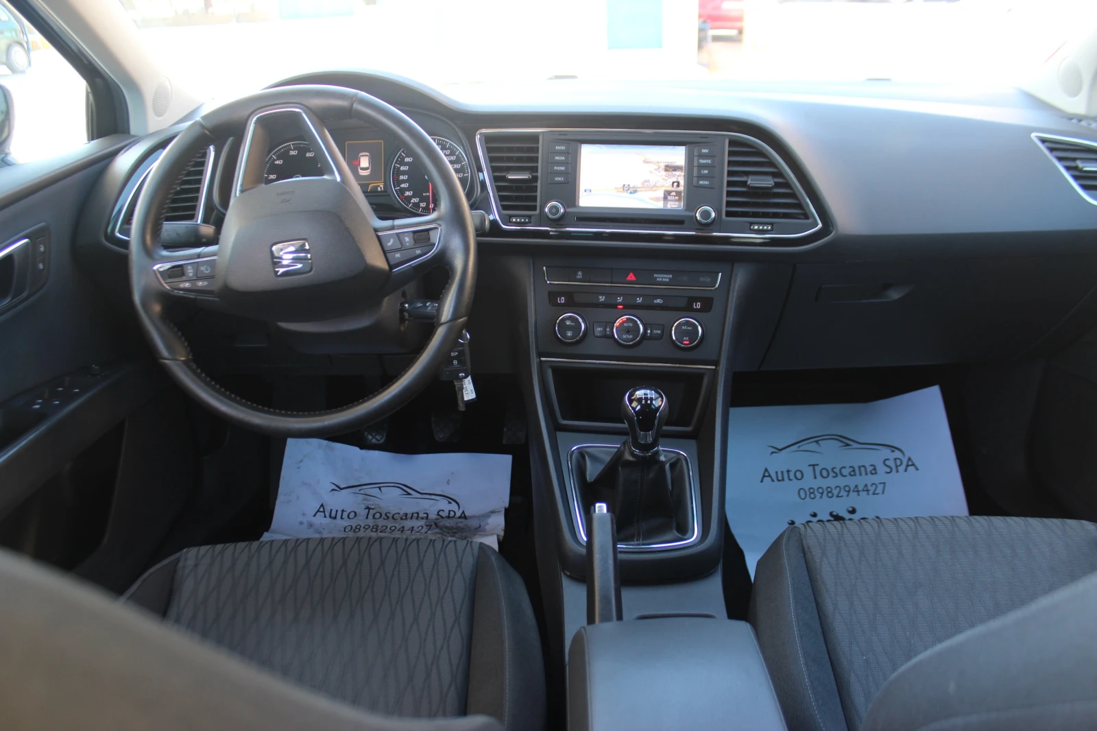 Seat Leon 1.4 TGI 110к.с. ГАЗ, БЕНЗИН, ТОП | Mobile.bg — изображение 16