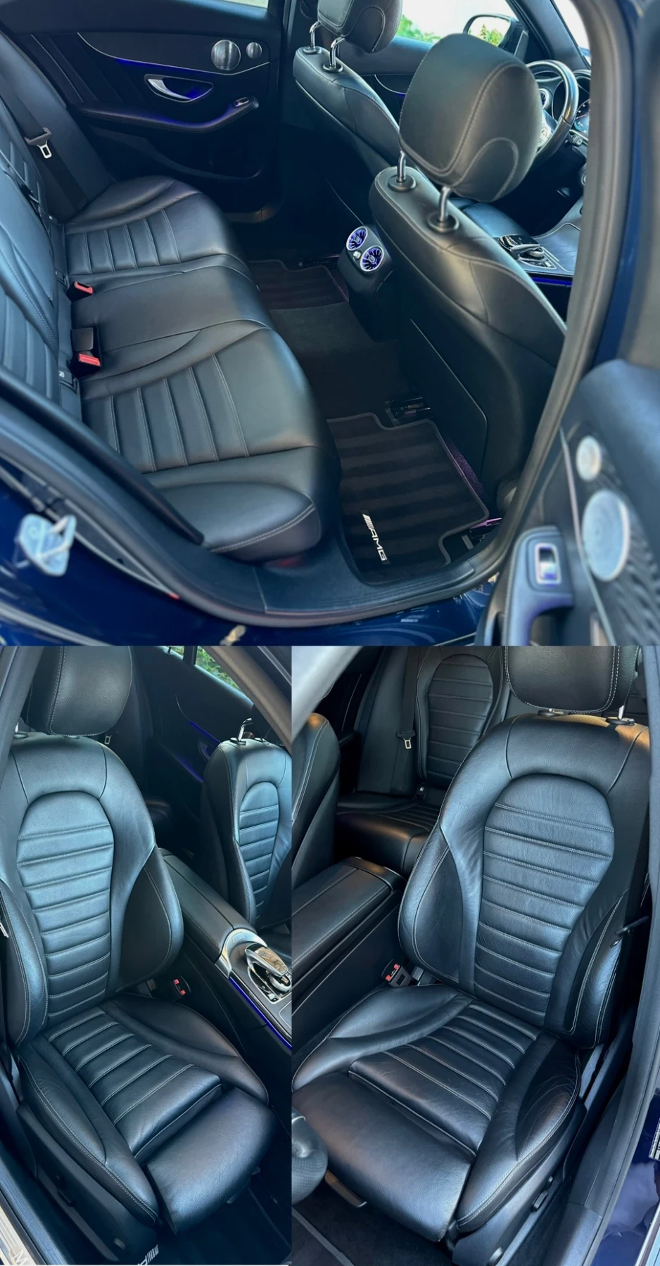 Mercedes-Benz C 300 * FULL* AMG* 4MATIC* BURMESTER* NIGHT PACKAGE* , снимка 11 - Автомобили и джипове - 54130545