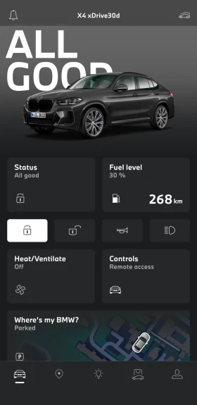 BMW X4 xDrive30d M Sport/21 М/ПЕЧКА/SHADOW/2022, снимка 14
