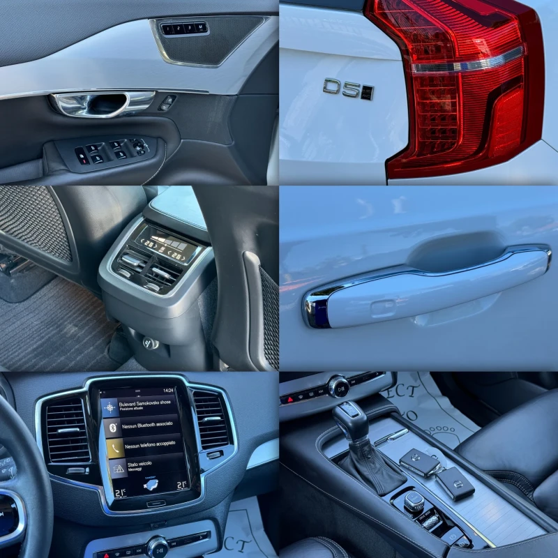 Volvo Xc90 LED-КОЖА-KEYLESS GO-НАВИ-КАМЕРА-УНИКАТ-КАТО НОВА!, снимка 17 - Автомобили и джипове - 46851660