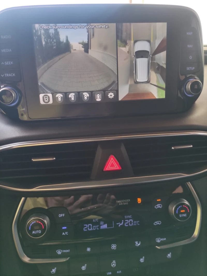 Hyundai Santa fe 2.2 CRDI, снимка 8 - Автомобили и джипове - 52876624