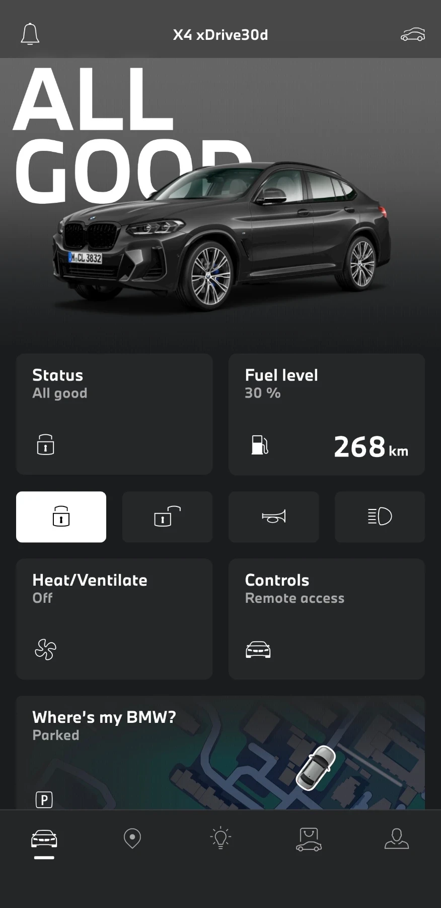BMW X4 xDrive30d M Sport/21 М/ПЕЧКА/SHADOW/2022, снимка 14 - Автомобили и джипове - 56145108