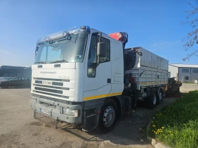 Обява за продажба на Iveco EuroStar Самосвал с 5 тонен кран ~57 600 лв. - изображение 2