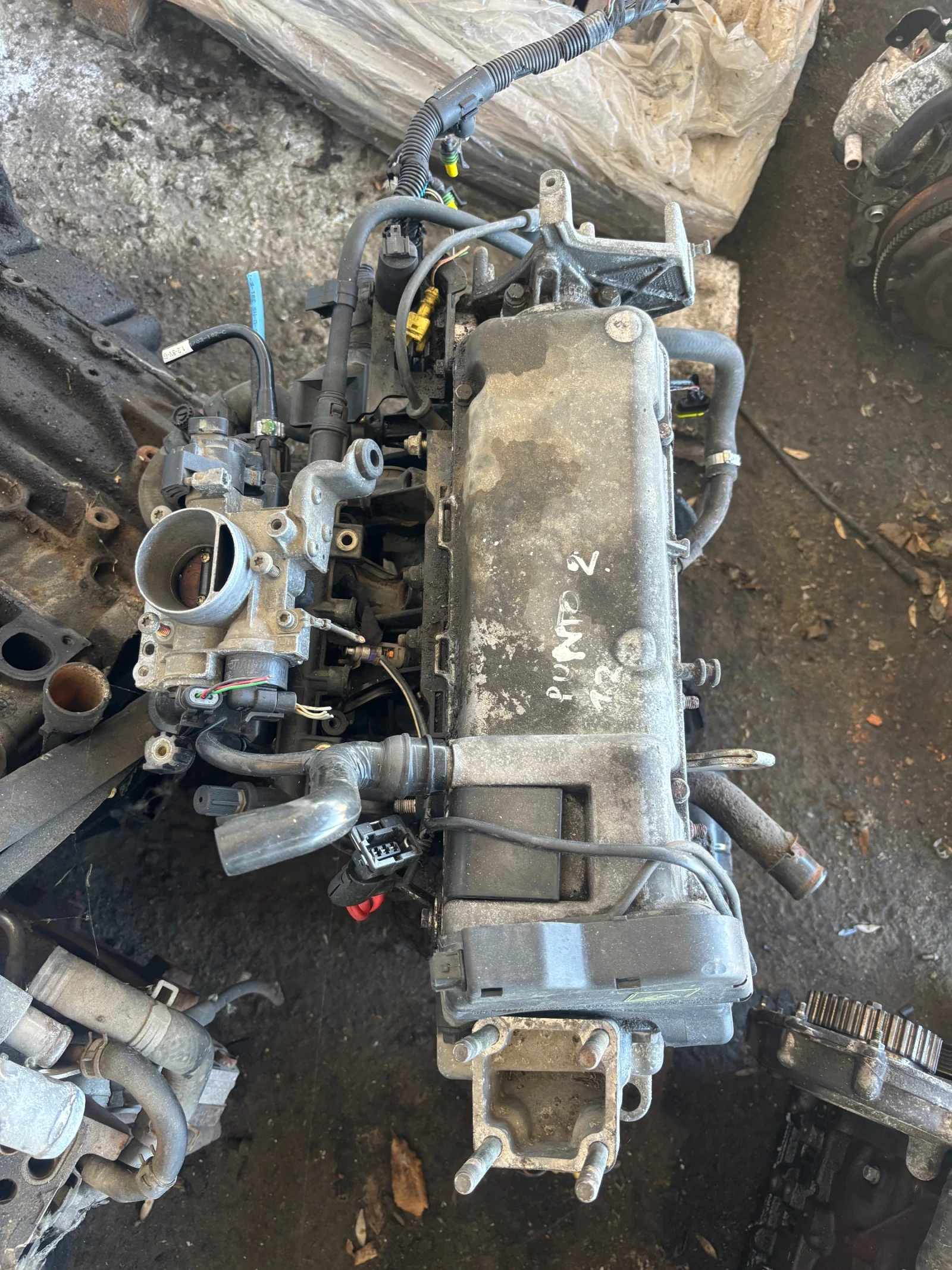 Двигател Fiat punto Фиат пунто 2 1,2 бензин