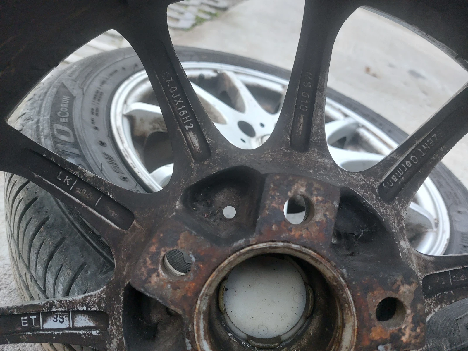 Гуми с джанти Falken 205/55R16, снимка 3 - Гуми и джанти - 54115202