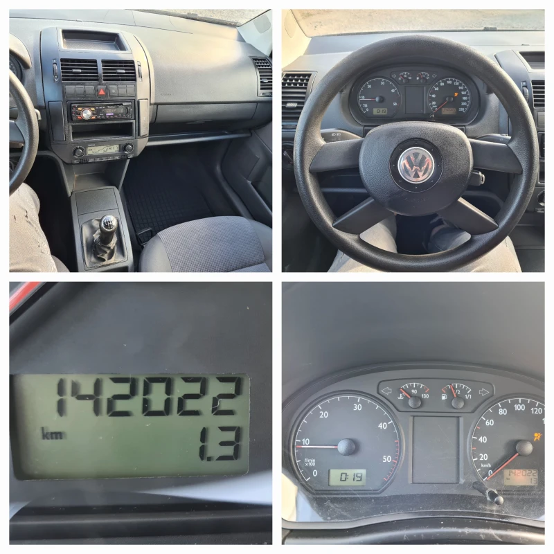 VW Polo 1.9 SDI  142000км , снимка 14 - Автомобили и джипове - 49020296