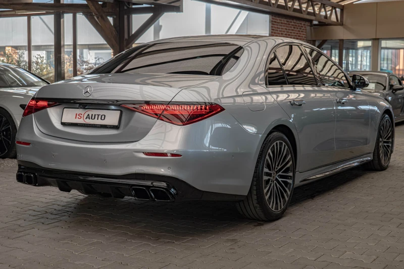 Mercedes-Benz S 400 Long/AMG/3D/Burmester/Камера360/Панорама/4Matic, снимка 5 - Автомобили и джипове - 51001493