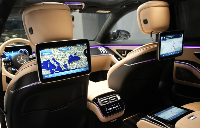 Mercedes-Benz S 63 AMG Long E-Performance , снимка 9 - Автомобили и джипове - 52493788