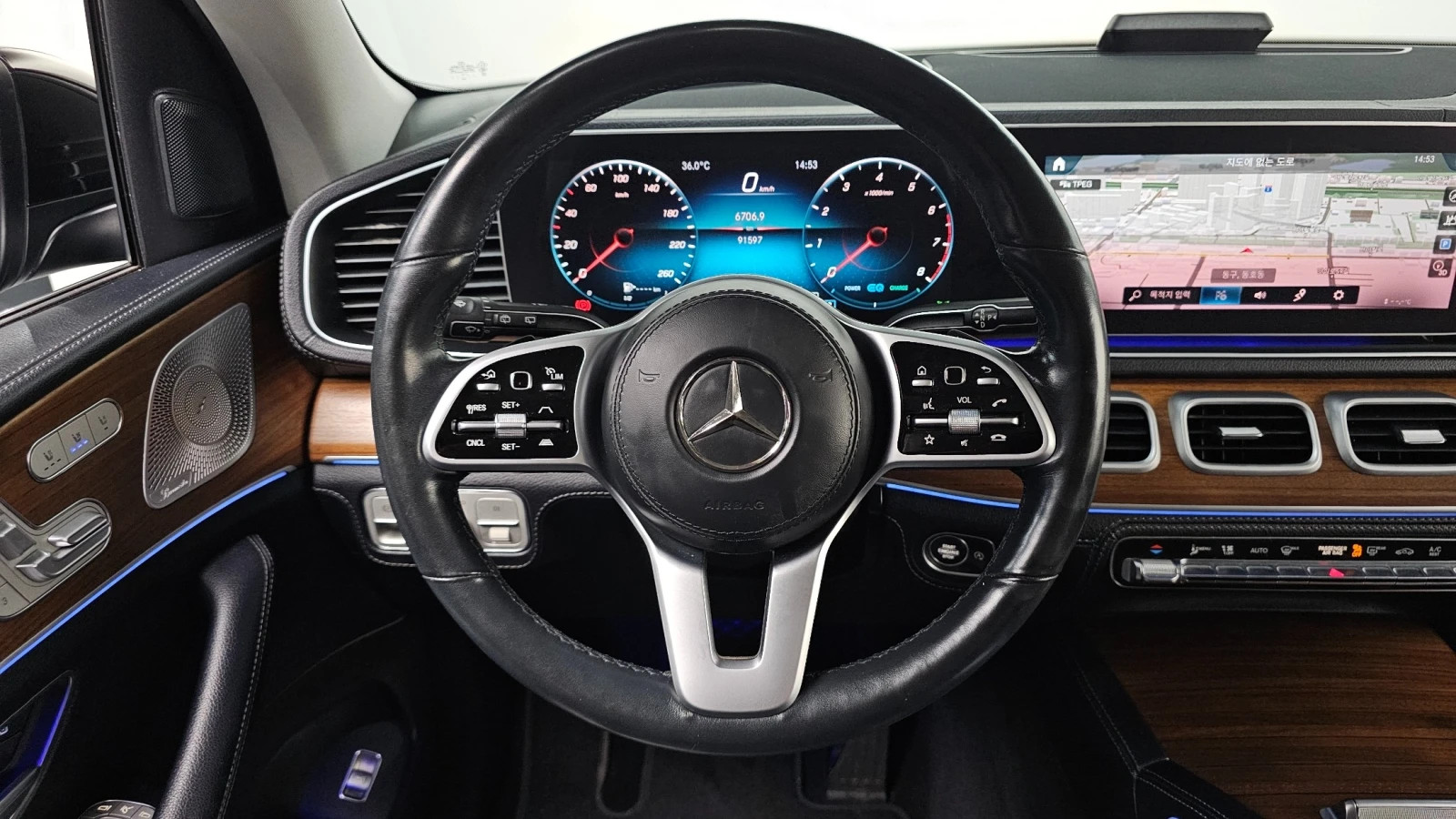 Mercedes-Benz GLE 450 4MATIC * DIS * ОБДУХ * BURM * 360 * HUD , снимка 6 - Автомобили и джипове - 55688372
