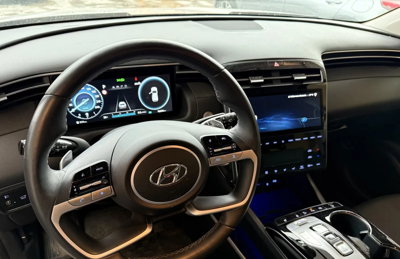 Hyundai Tucson 1.6MHEV/PRIME/150HP/ACC/CAM/KLESS/AMBI/CPLAY/851f | Mobile.bg   11