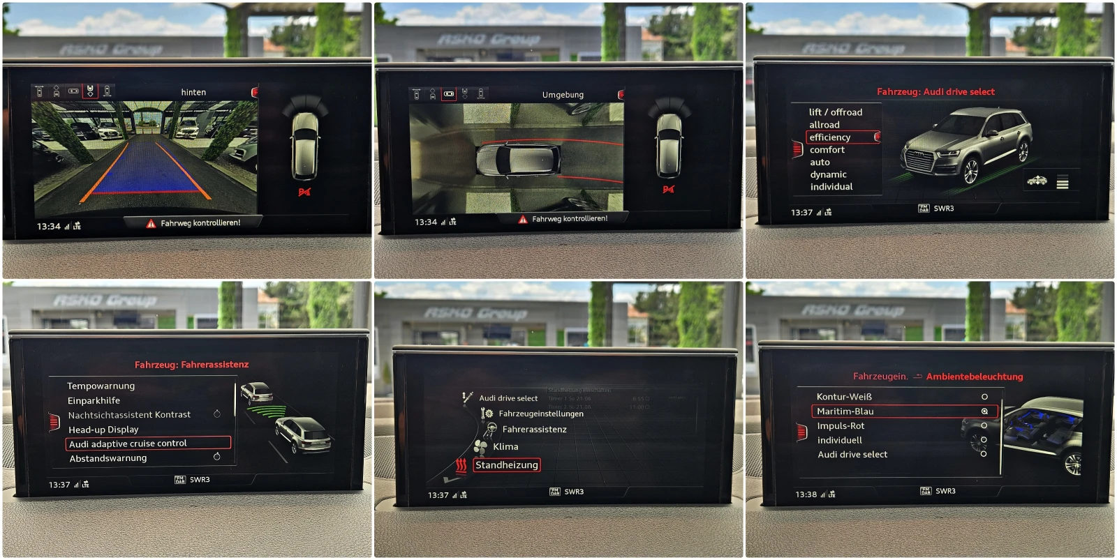 Audi Q7 S-LINE/7MESTA/DISTR/HUD/360CAM/BOSE/AIR/ПОДГРЕВ/LI, снимка 14 - Автомобили и джипове - 54998858