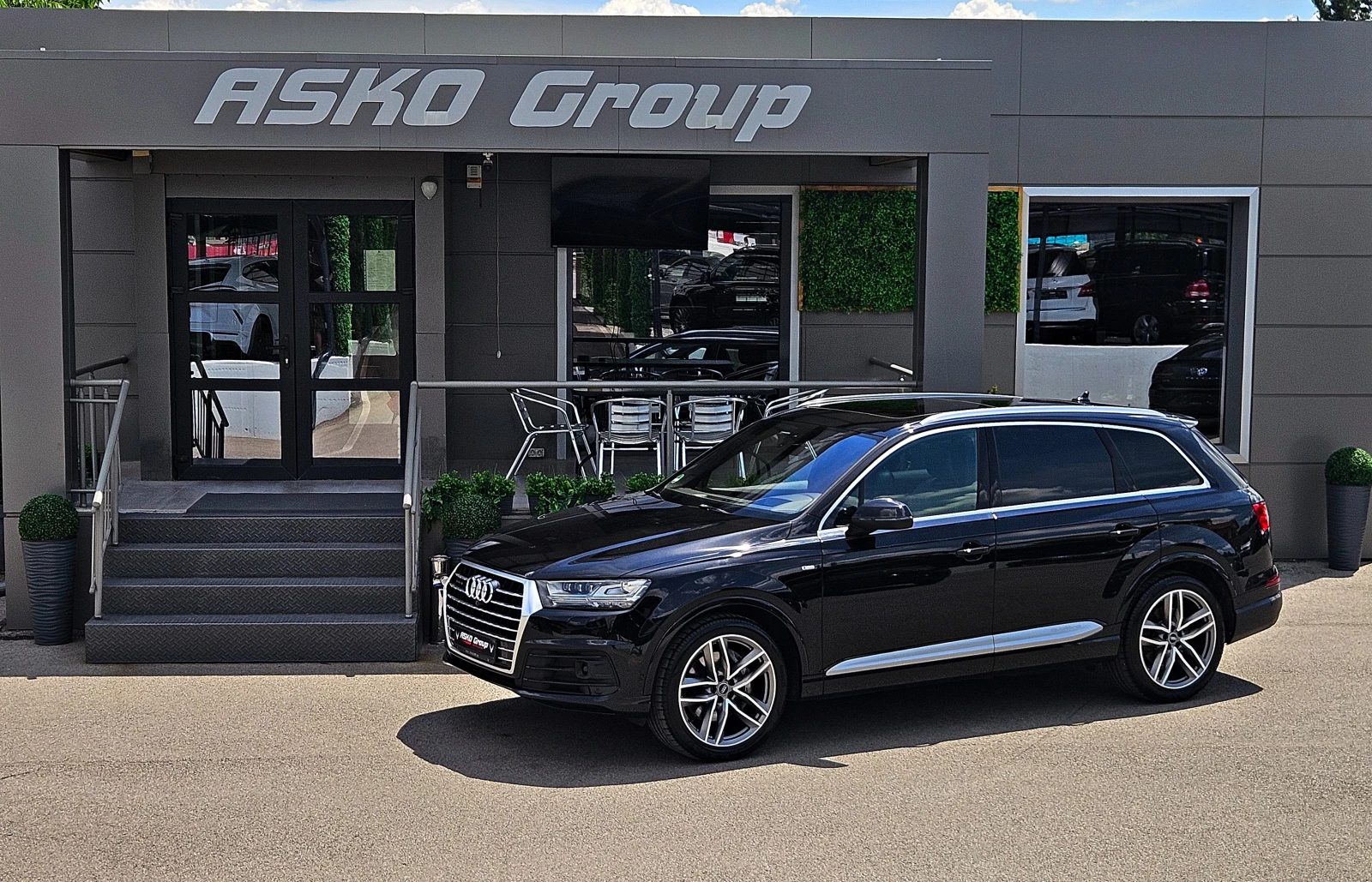 Audi Q7 S-LINE/7MESTA/DISTR/HUD/360CAM/BOSE/AIR/ПОДГРЕВ/LI, снимка 17 - Автомобили и джипове - 54998858
