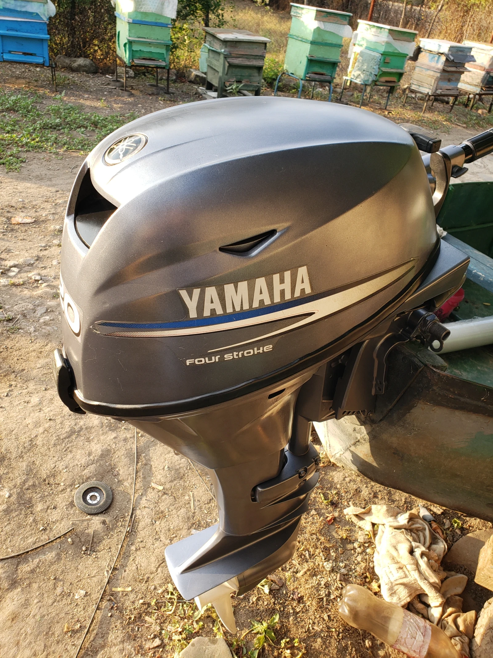 Извънбордов двигател Yamaha F 20c - изображение 2