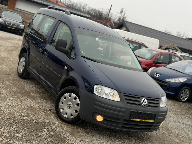VW Caddy 1.9TDI 105кс КЛИМАТИК 7-МЕСТА 