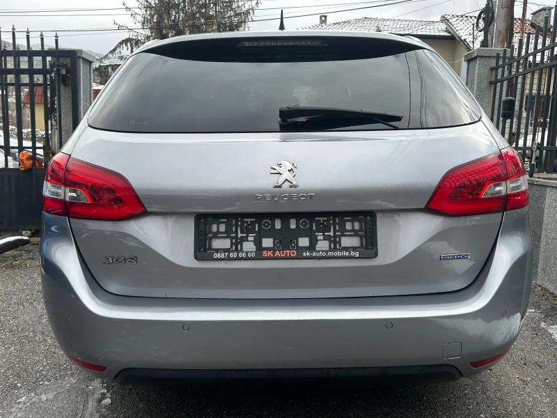 Peugeot 308 2.0HDI-150ks-FULL LED-NAVI-ПАНОРАМА-AUTOMAT-EURO6B, снимка 5 - Автомобили и джипове - 53528742