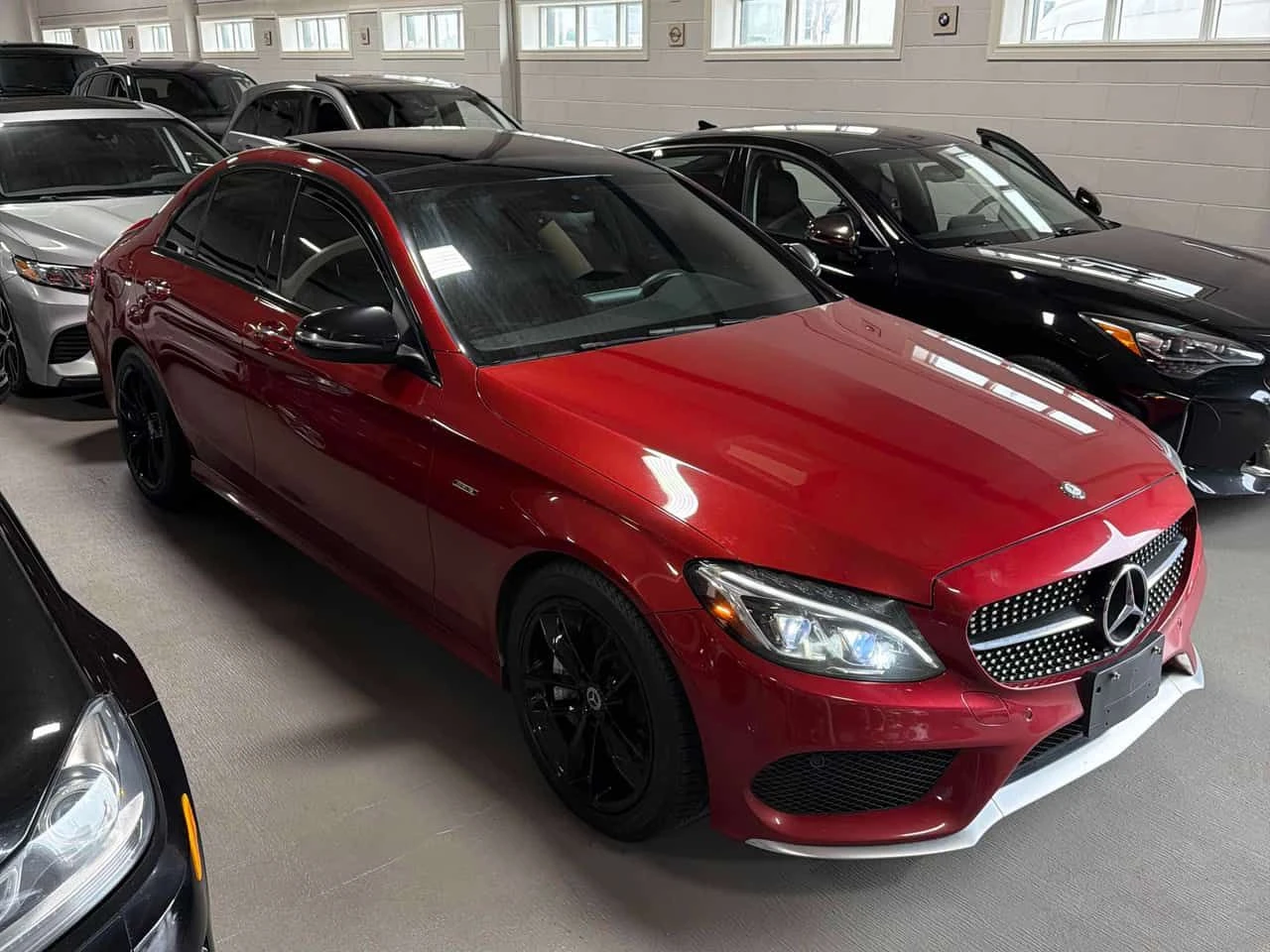 Mercedes-Benz C 450 AMG * CARFAX * ЦЕНА ДО БГ, снимка 3 - Автомобили и джипове - 54239773