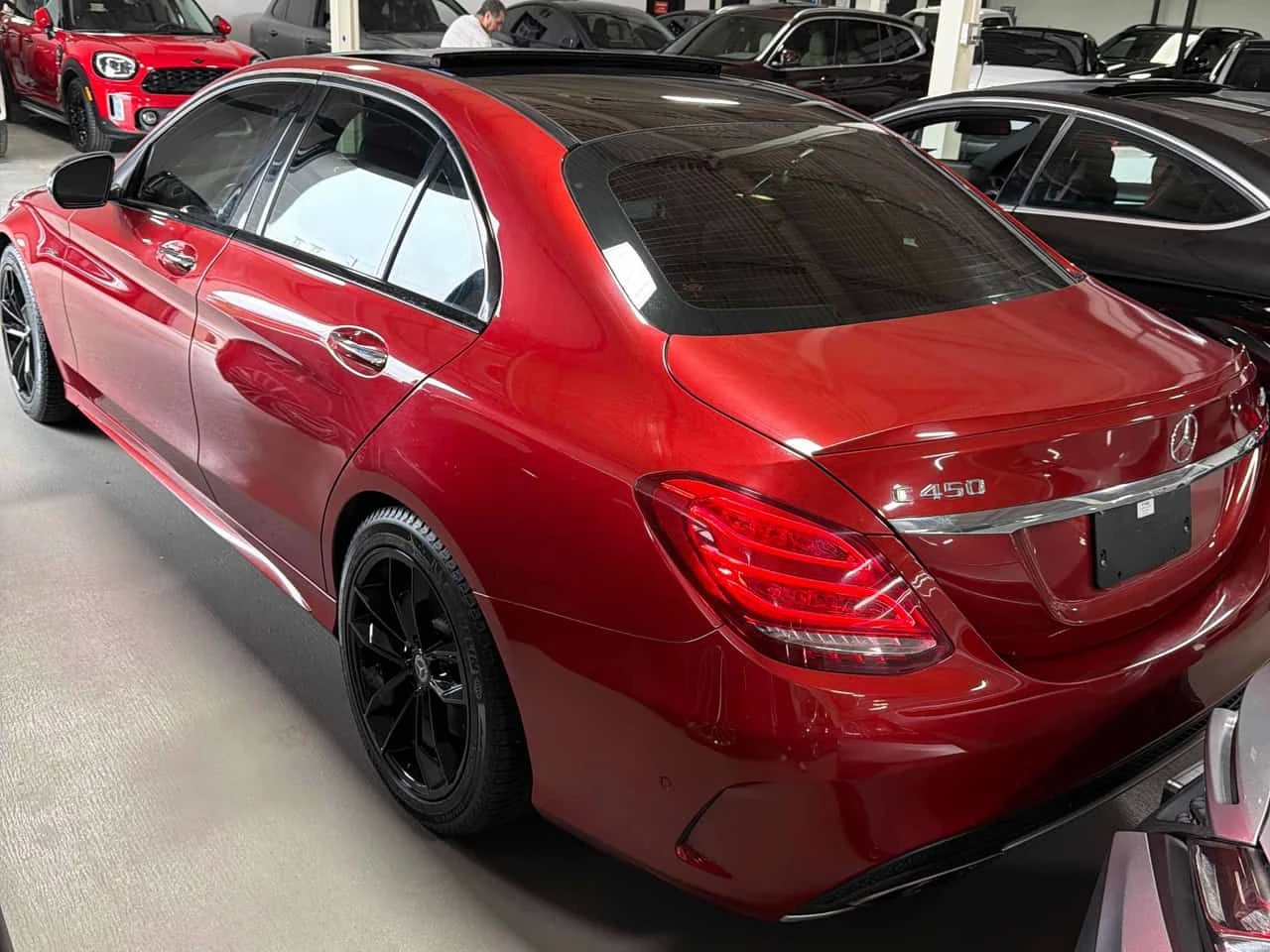 Mercedes-Benz C 450 AMG * CARFAX * ЦЕНА ДО БГ, снимка 4 - Автомобили и джипове - 54239773
